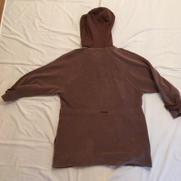 We the free Sadie Surplus jacket, sweatshirt-dress, tunic in brown, size medium - Picture 7 of 16